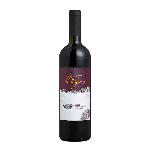 Vinho Tinto Suave Bordô Orgânico De Cezaro 720 ml