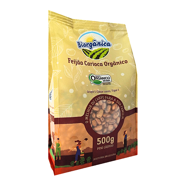 Feijão Carioca Orgânico Biorgânica 500 g