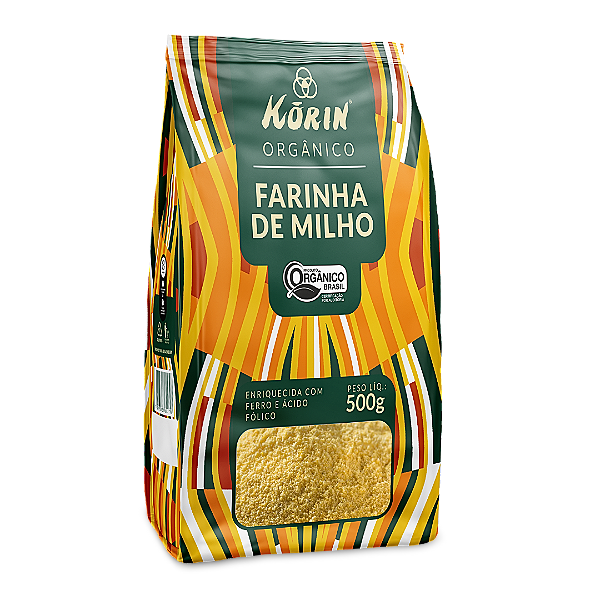 Farinha de Milho (Fubá) Orgânica Korin 500 g