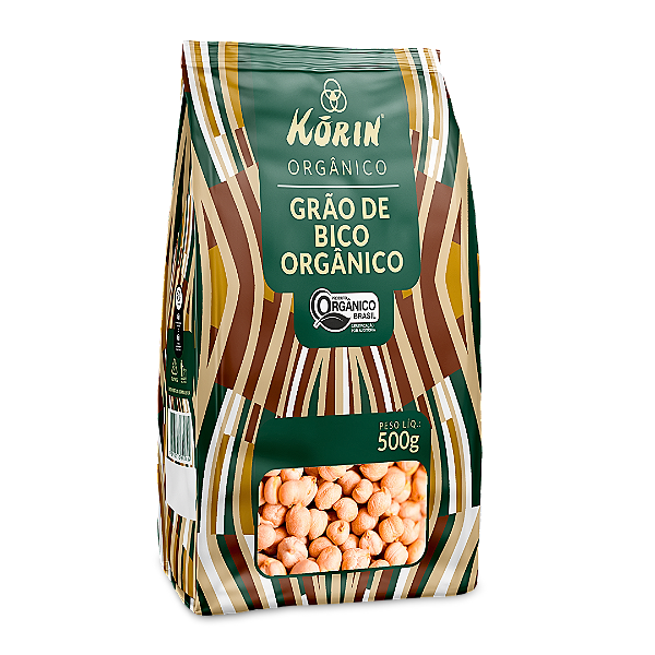Grão de Bico Orgânico Korin 500 g
