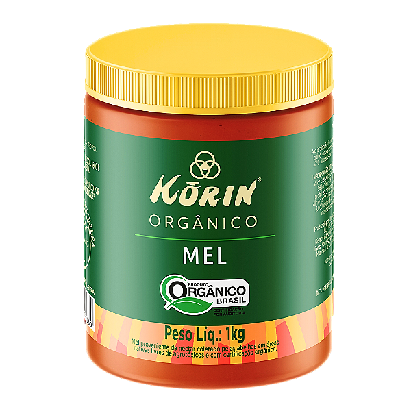 Mel Orgânico Korin Pote 1 kg