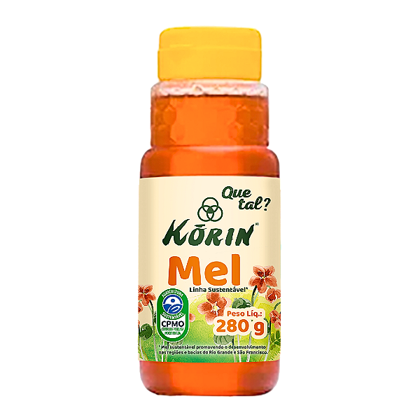 Mel Sustentável Korin Bisnaga 280 g