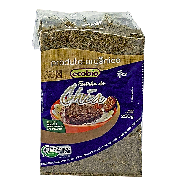 Farinha De Chia Integral Orgânica Alto Vácuo Ecobio 250 g