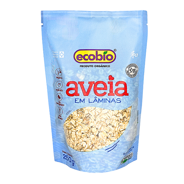 Aveia Em Lâminas Orgânica Ecobio 250 g