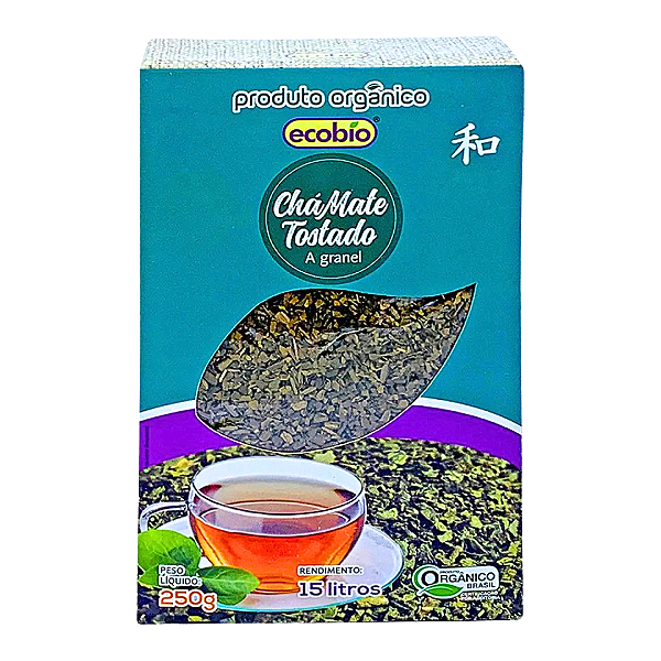 Chá Mate Tostado A Granel Orgânico Ecobio 250 g