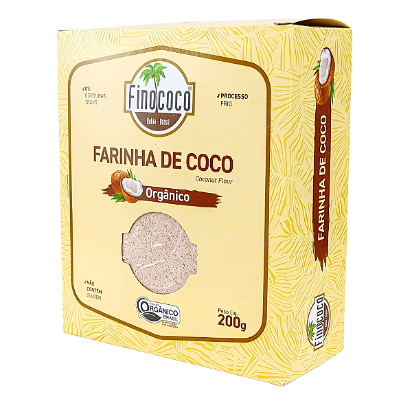 Farinha de Coco Orgânica Finococo 200 g