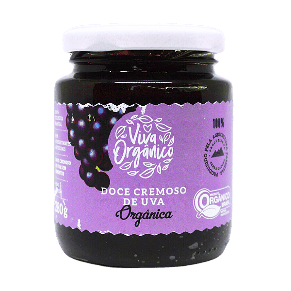 Doce Cremoso De Uva (Chimia) Orgânico Mariani 280 g