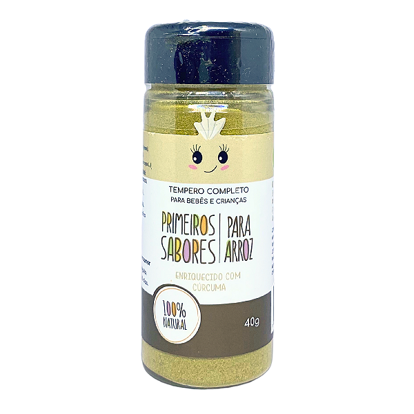 Tempero PrimeiroS Sabores Natural Para Arroz Amor Terra Amor 40 g