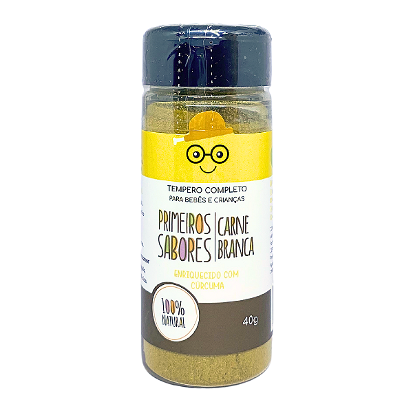 Tempero Primeiros Sabores Natural Para Carnes Brancas Terra Amor 40 g