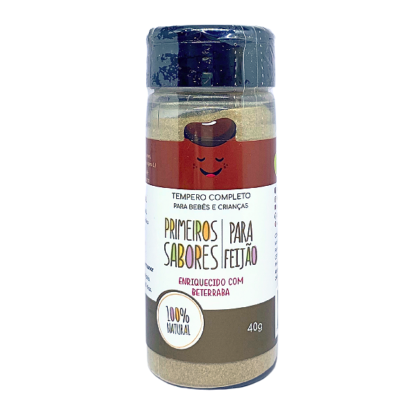 Tempero Primeiros Sabores Natural Para Feijão Terra Amor 40 g