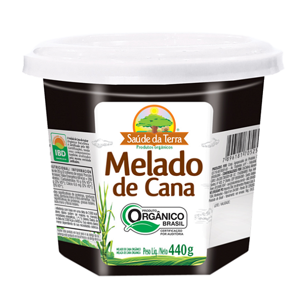 Melado Orgânico Saúde Da Terra 440 g