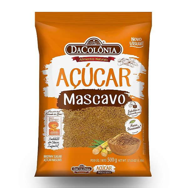 Açúcar Mascavo DaColônia 500g