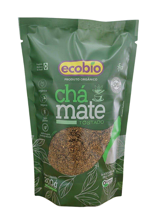 Chá Mate Tostado A Granel Orgânico Ecobio 200 g