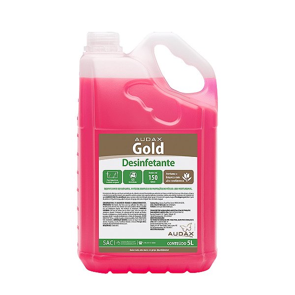 Desinfetante 5L Gold Lavanda - Audax