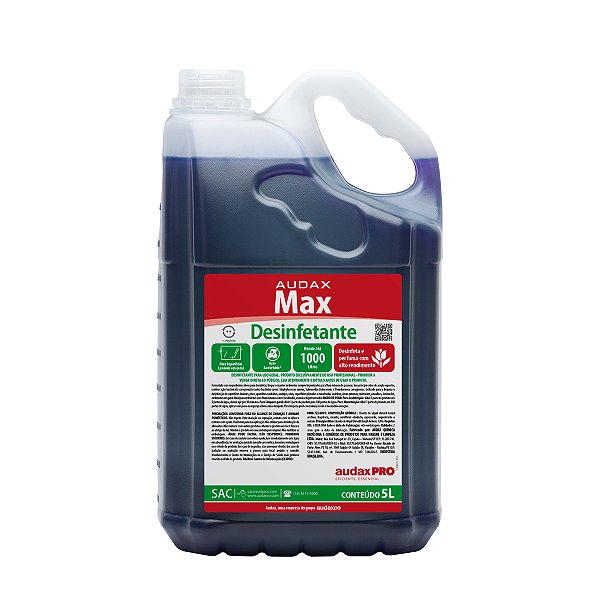 Desinfetante 5L Floral Max – Audax