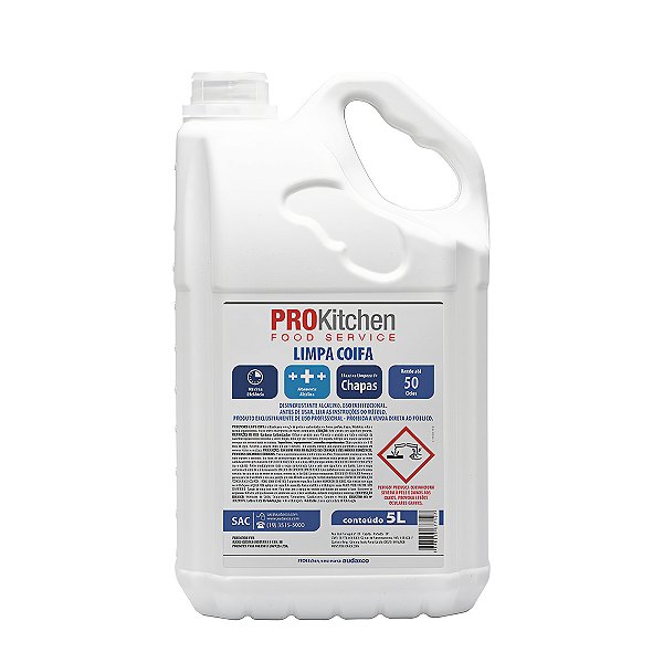 Limpa Coifa ProKitchen 5 Litros - Audax