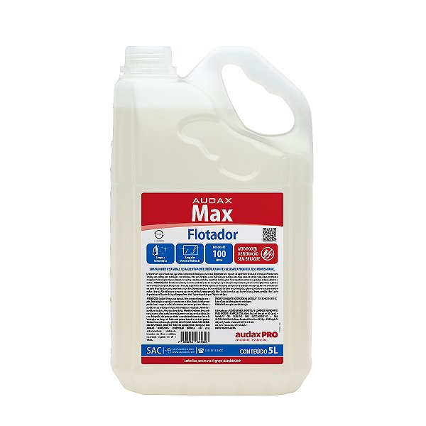 Limpador Multiuso Flotador 5 Litros Max - Audax