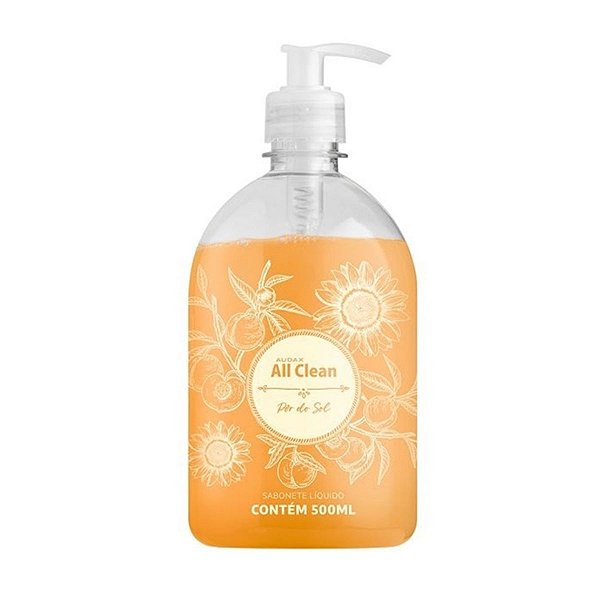 SABONETE LIQ POR DO SOL PUMP 500ML- AUDAX