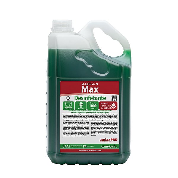 Desinfetante 5L Max Pinho- Audax