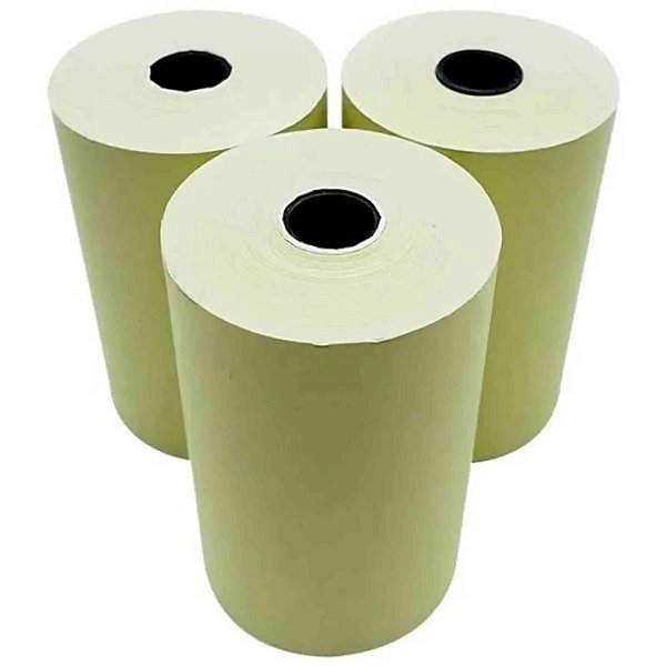 Bobina Termica 57X22 Amarela C/30  Formbob