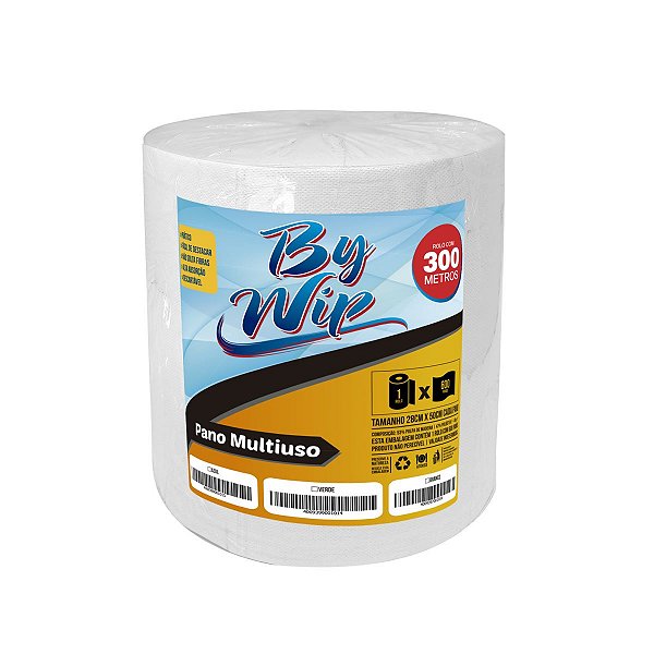 PANO MULTIUSO 35G 300MX28 BY WIP BRANCO