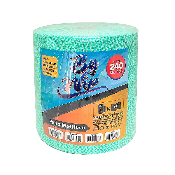 PANO MULTIUSO 35G 240MX28CM BY WIP VERDE