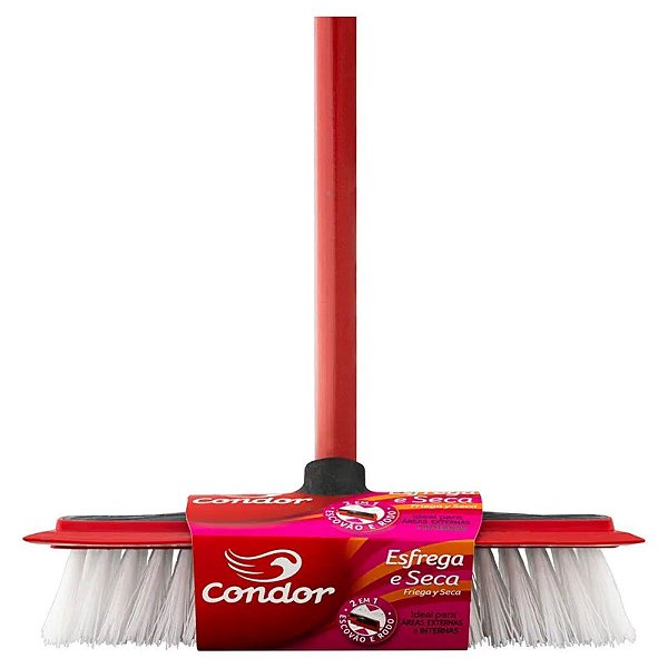 VASSOURA ESFREGA E SECA CONDOR