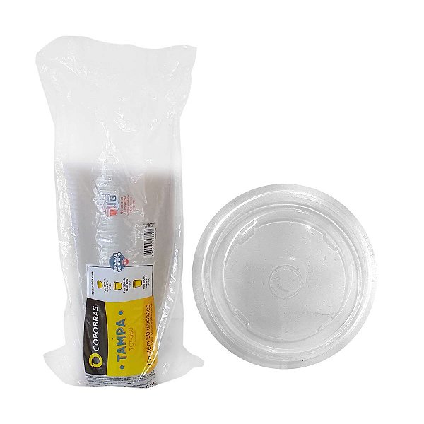 Tampa Térmica Pote 240/360/480mL 50 unidades Copobras