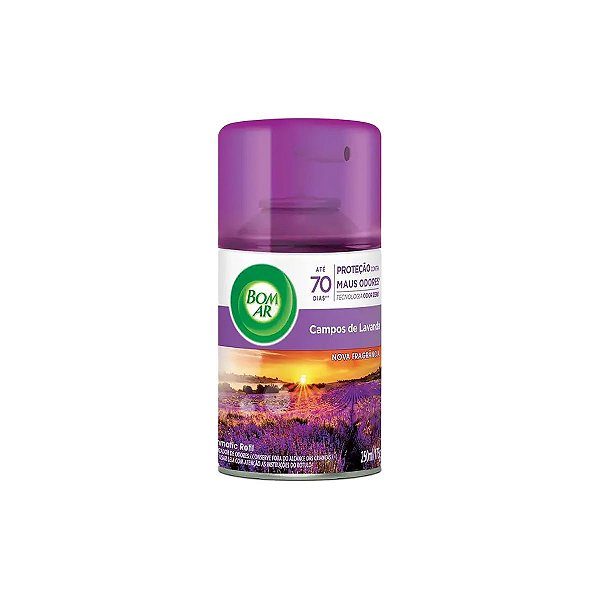 Refil Odorizador 250mL Campos de Lavanda Bom Ar