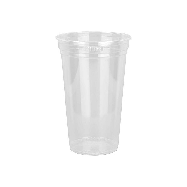 Copo Plástico PS 770mL Transparente com 50 unidades Copaza