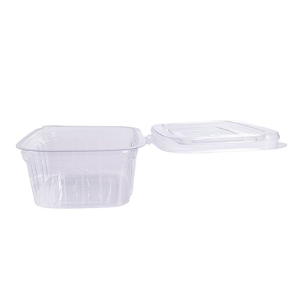 Embalagem Pote Retangular Articulado P92 750ml 150 unidades - Prafesta