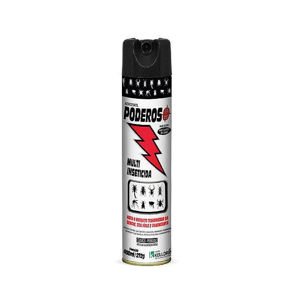 Inseticida Poderoso Multi Inseticida Aerosol 400ml Kelldrin