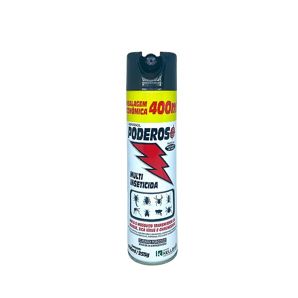 Inseticida Poderoso Multi Inseticida Aerosol 400ml Kelldrin