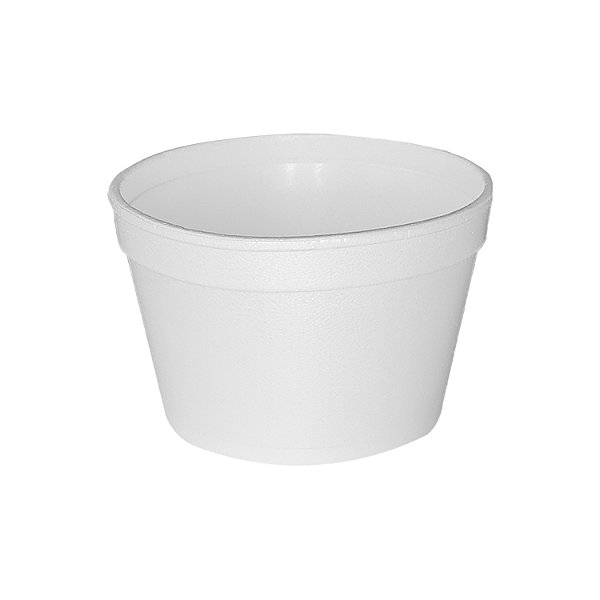 Pote de Isopor 473mL sem Tampa 20 unidades - Darnel