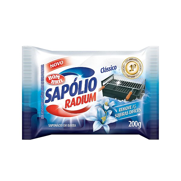 Saponáceo em Pedra 200g Sapólio Radium