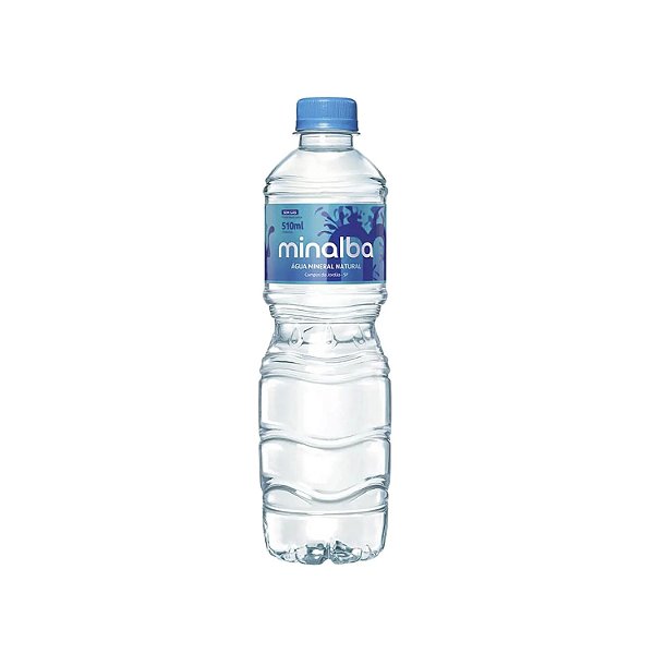 AGUA MINERAL 510ML MINALBA S/GAS C/12