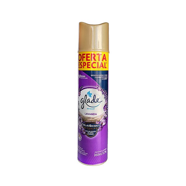 Odorizador Aerossol 360mL Lavanda Glade