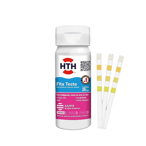 FITA TESTE PACE C/25 FITAS - HTH