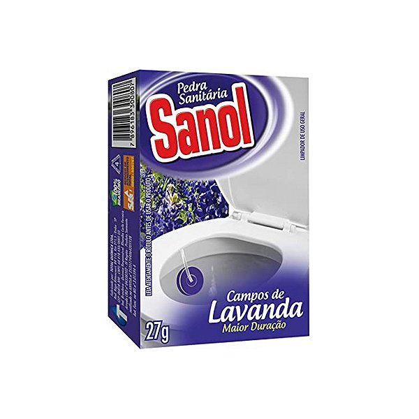 PEDRA SANIT SANOL 27GR LAVANDA