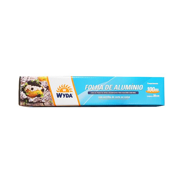 Rolo Papel Aluminio Rolo 30X100MTS - Wyda