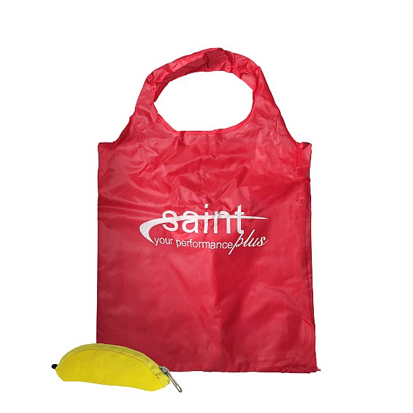 SACOLA RETORNAVEL MODELO BANANA C/20
