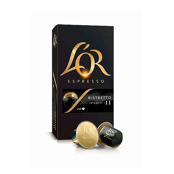 Cápsulas de Café Ristretto Intensidade 11 LOR  10 Unidades