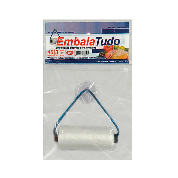 Saco Descartável para Freezer 40 unidades Embalatudo