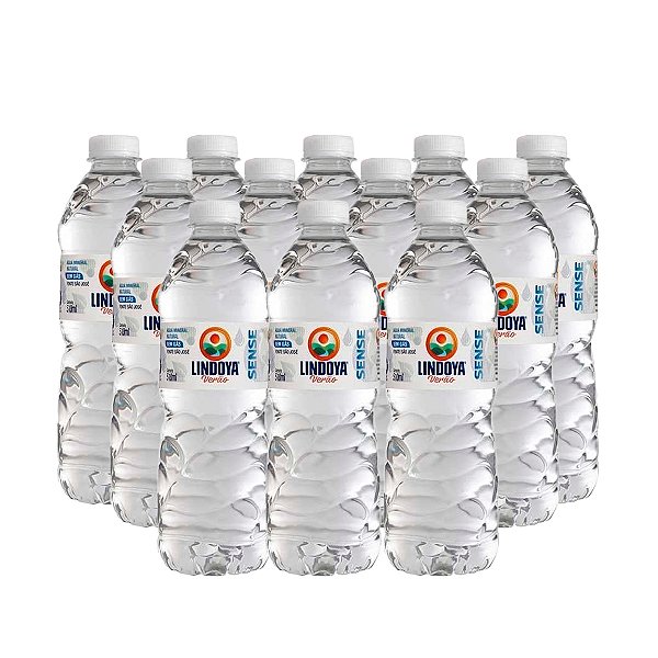Água Mineral Lindoya Verão Sem Gás 510ml  pacote c/ 12 Unid.