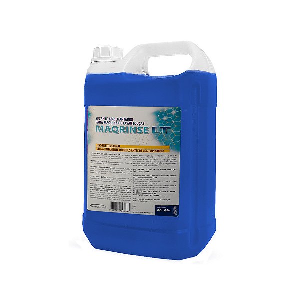 Secante Abrilhantador para Máquina Lava Louça Maq-Rinse 5L - Silver