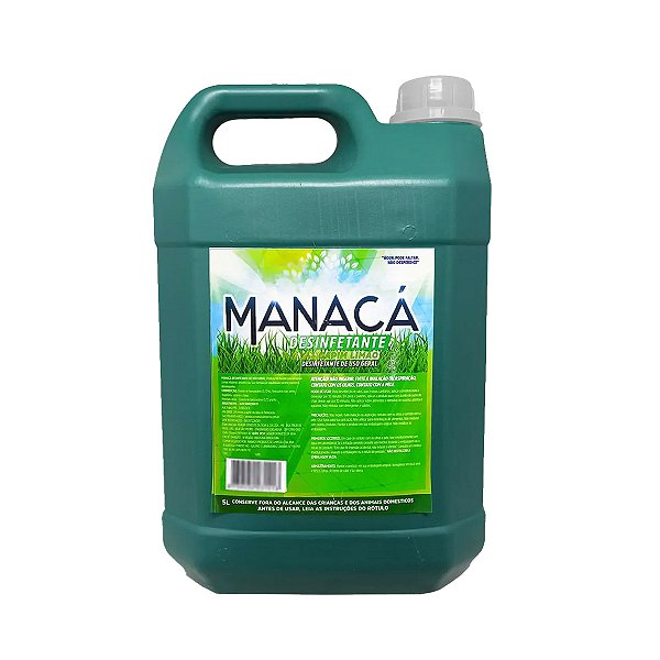Desinfetante Capim-Limão 5 Litros Manacá