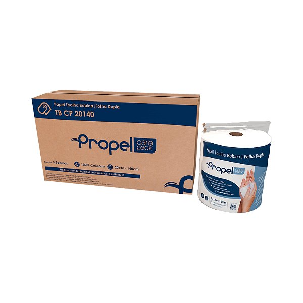 PAPEL TOALHA BOB20X140 FD 40G PROPEL C/3