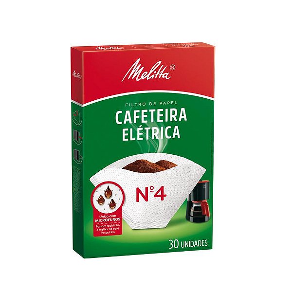 FILTRO PAPEL MELITTA CAFÉ ELETRI N4 C/30