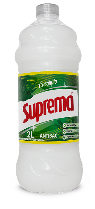 Desinfetante Antibactericida Eucalipto 2L - Suprema