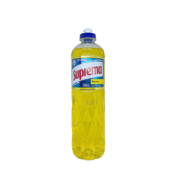 Detergente Lava Louça Neutro 500ml - Suprema